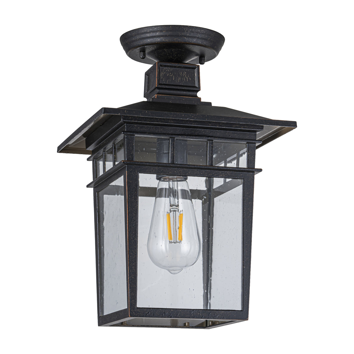 Promenade Medium Outdoor Under Eave, Antique Bronze