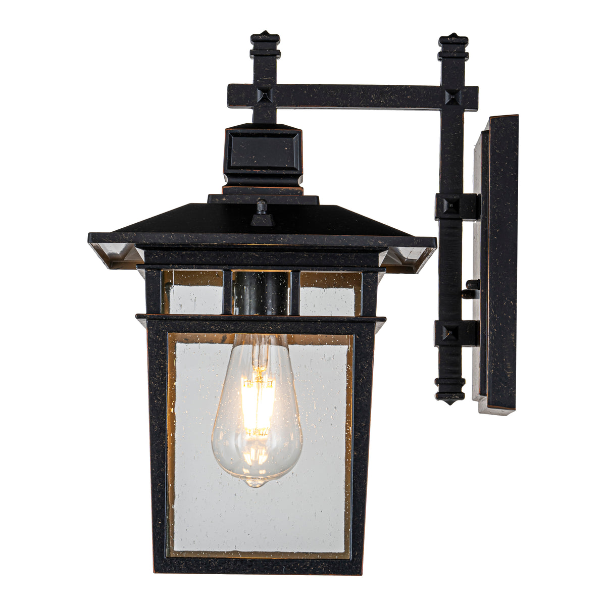 Promenade Medium Outdoor Wall Light, Antique Bronze