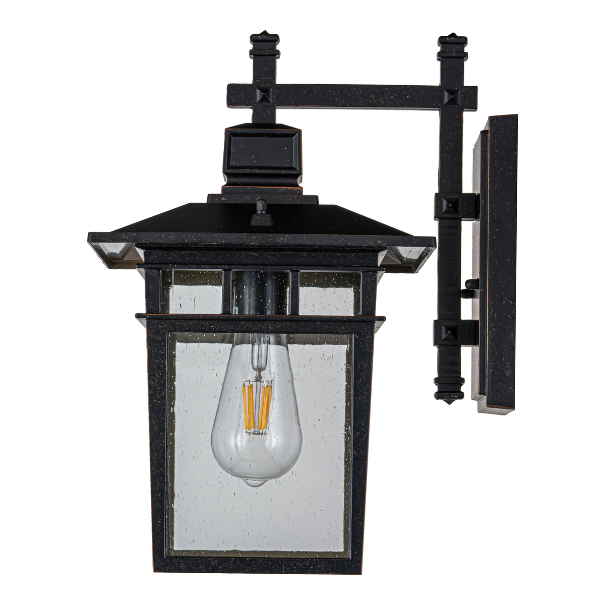 Promenade Medium Outdoor Wall Light, Antique Bronze