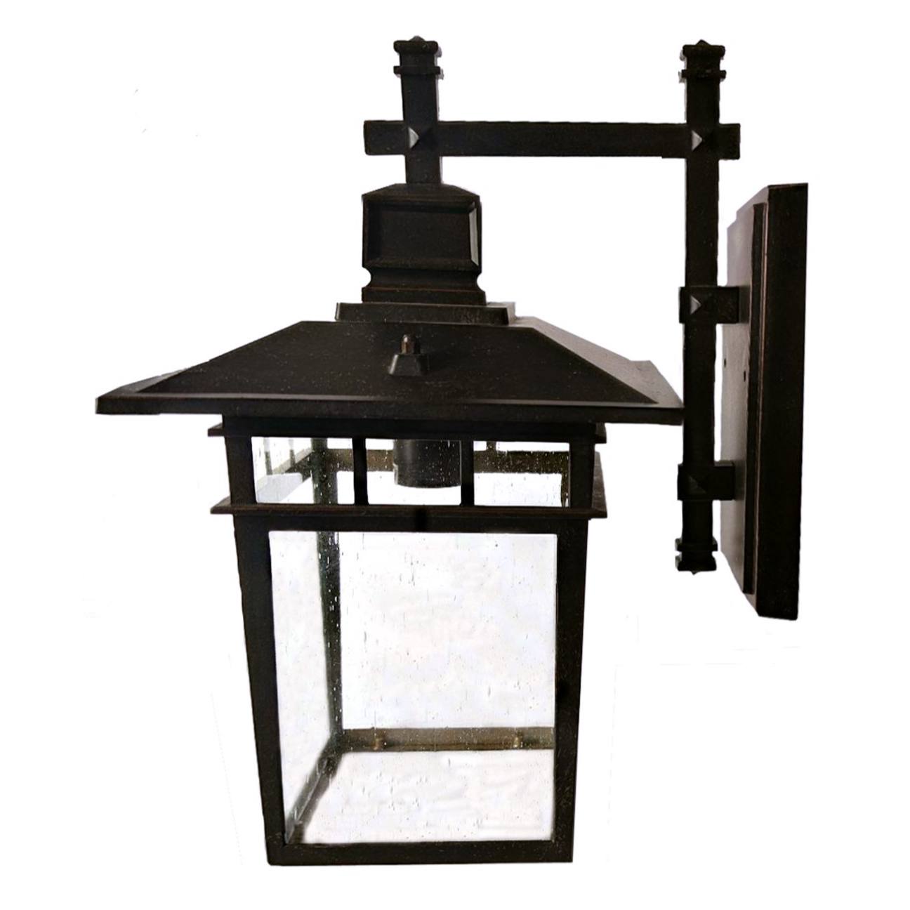 Promenade Small Outdoor Wall Light, Antique Bronze