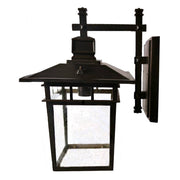 Promenade Small Outdoor Wall Light, Antique Bronze