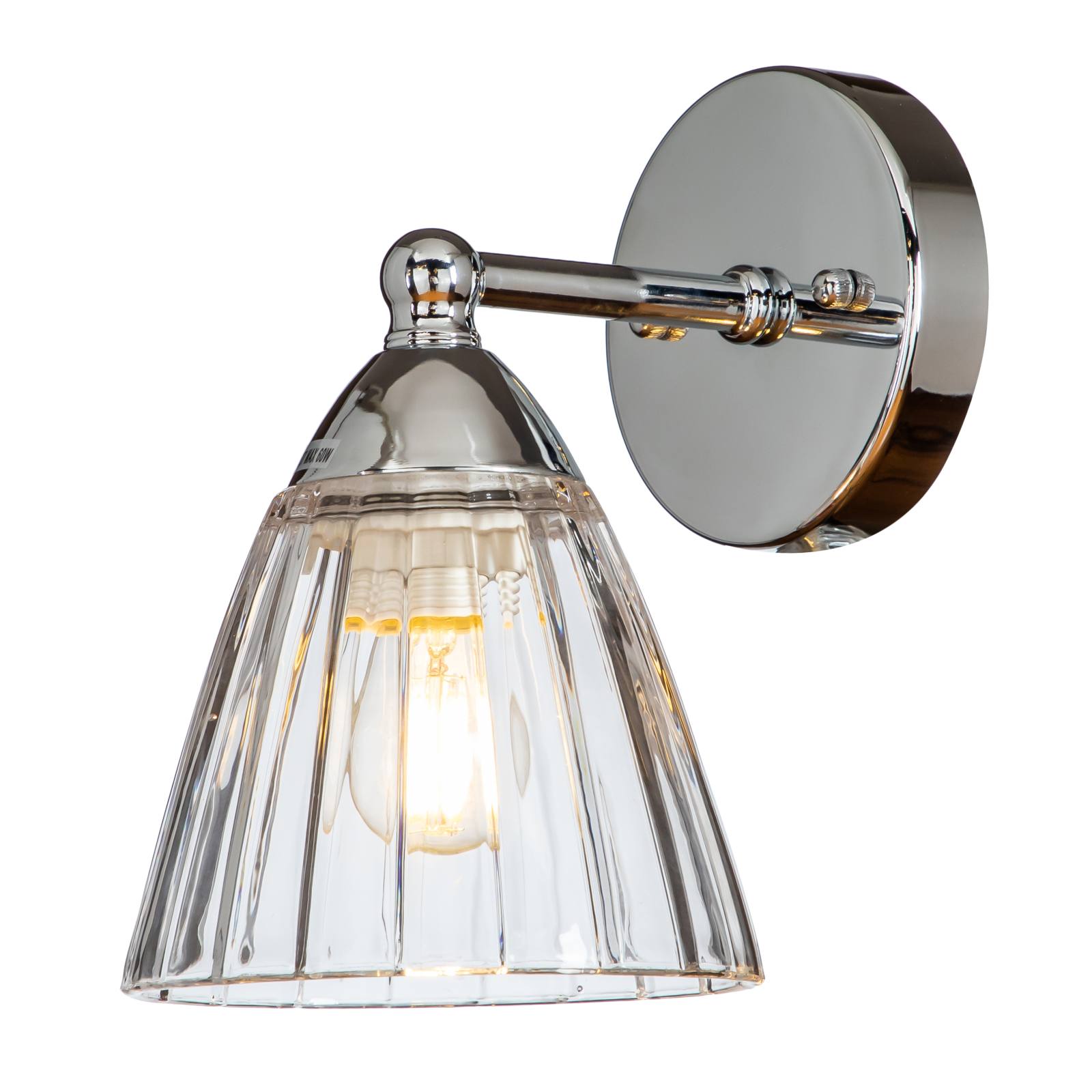 Summit 1 Light Wall Bracket, Chrome