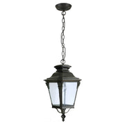 Transit Medium Indoor Chain Pendant Light, Antique Bronze