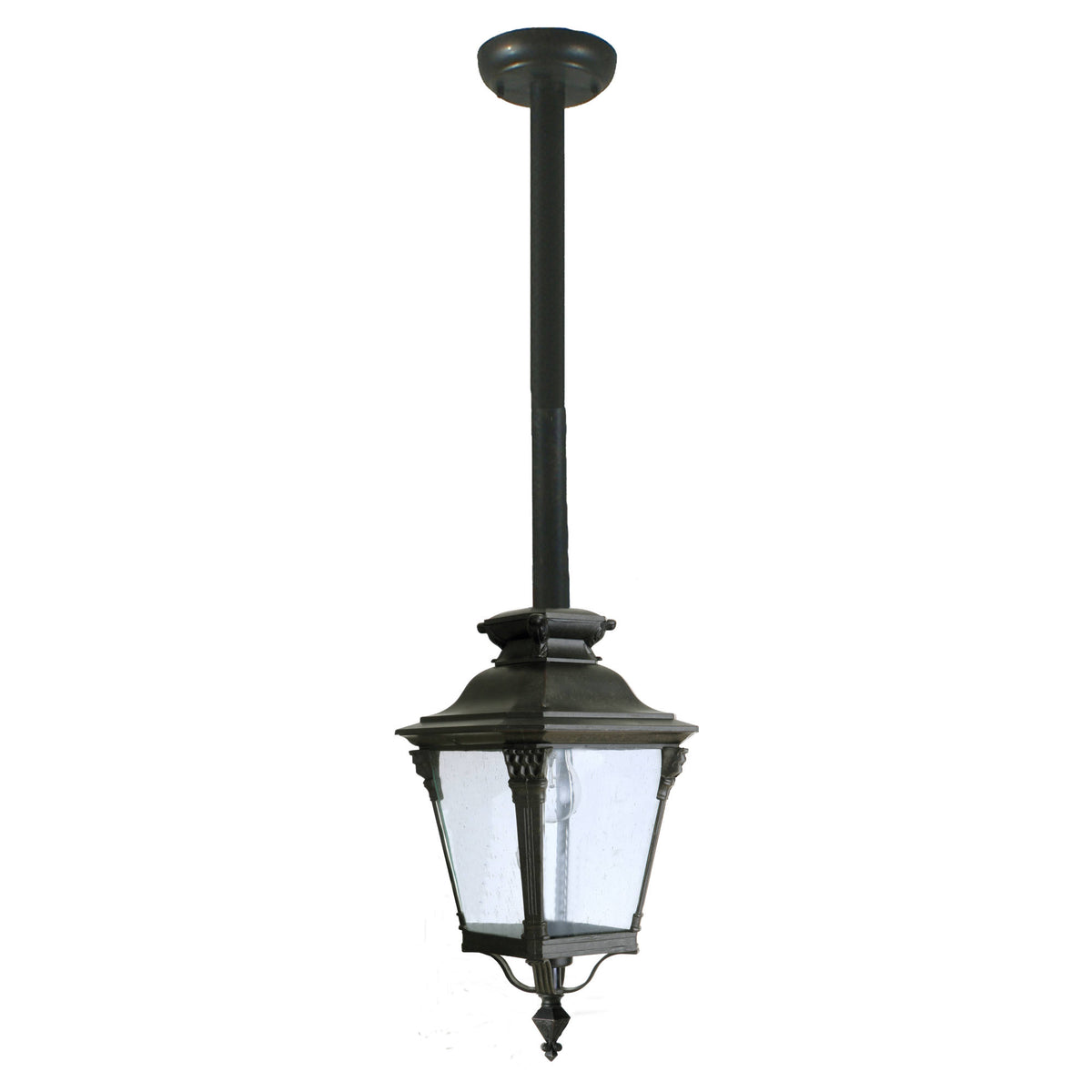 Transit Medium Outdoor Rod Pendant, Antique Bronze