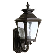 Transit Small Outdoor Wall Light, Antique Bronze