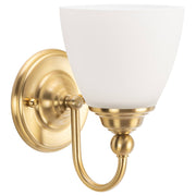 Nova 1 Light Wall Bracket, Satin Brass