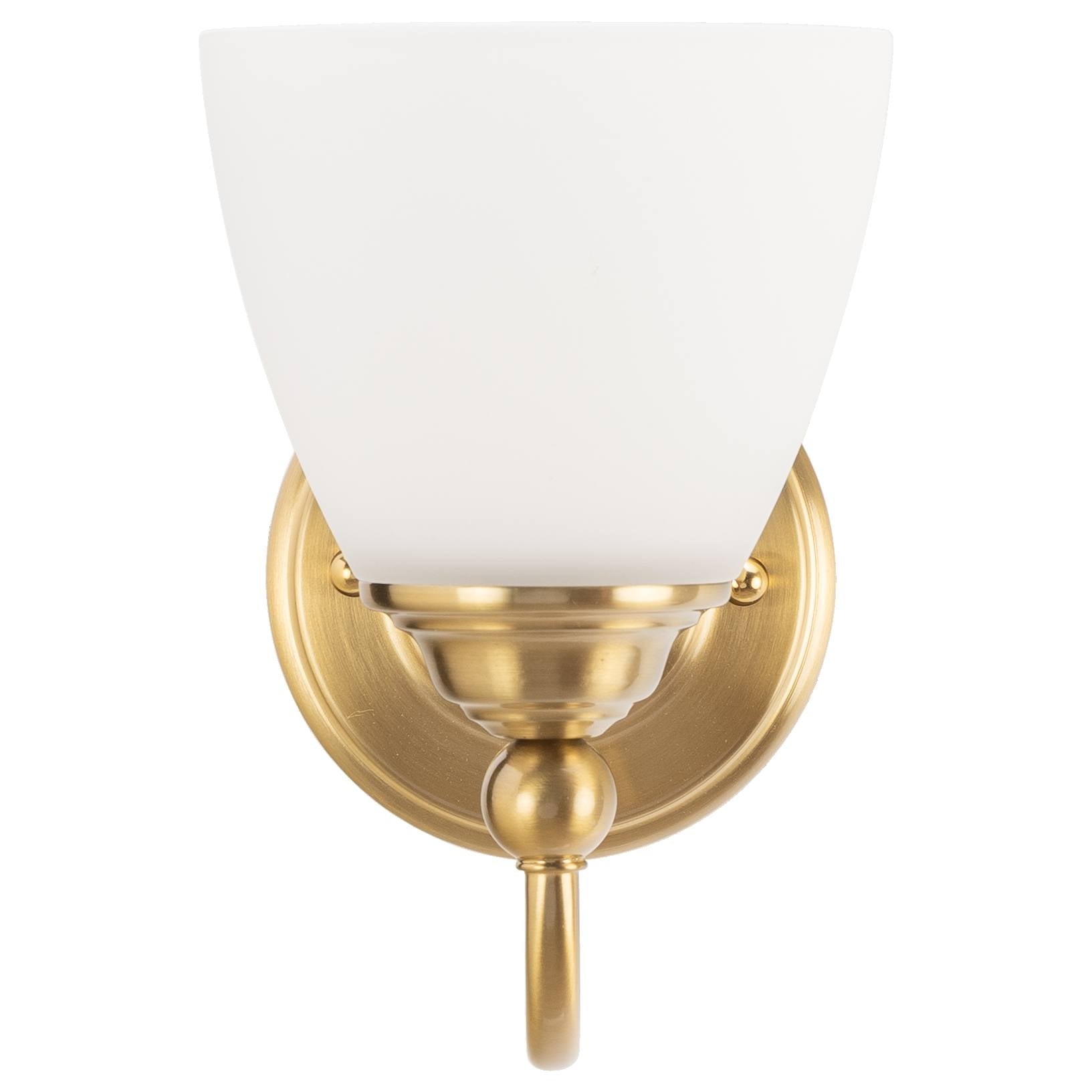 Nova 1 Light Wall Bracket, Satin Brass