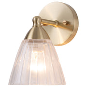 Summit 1 Light Wall Bracket, Satin Brass