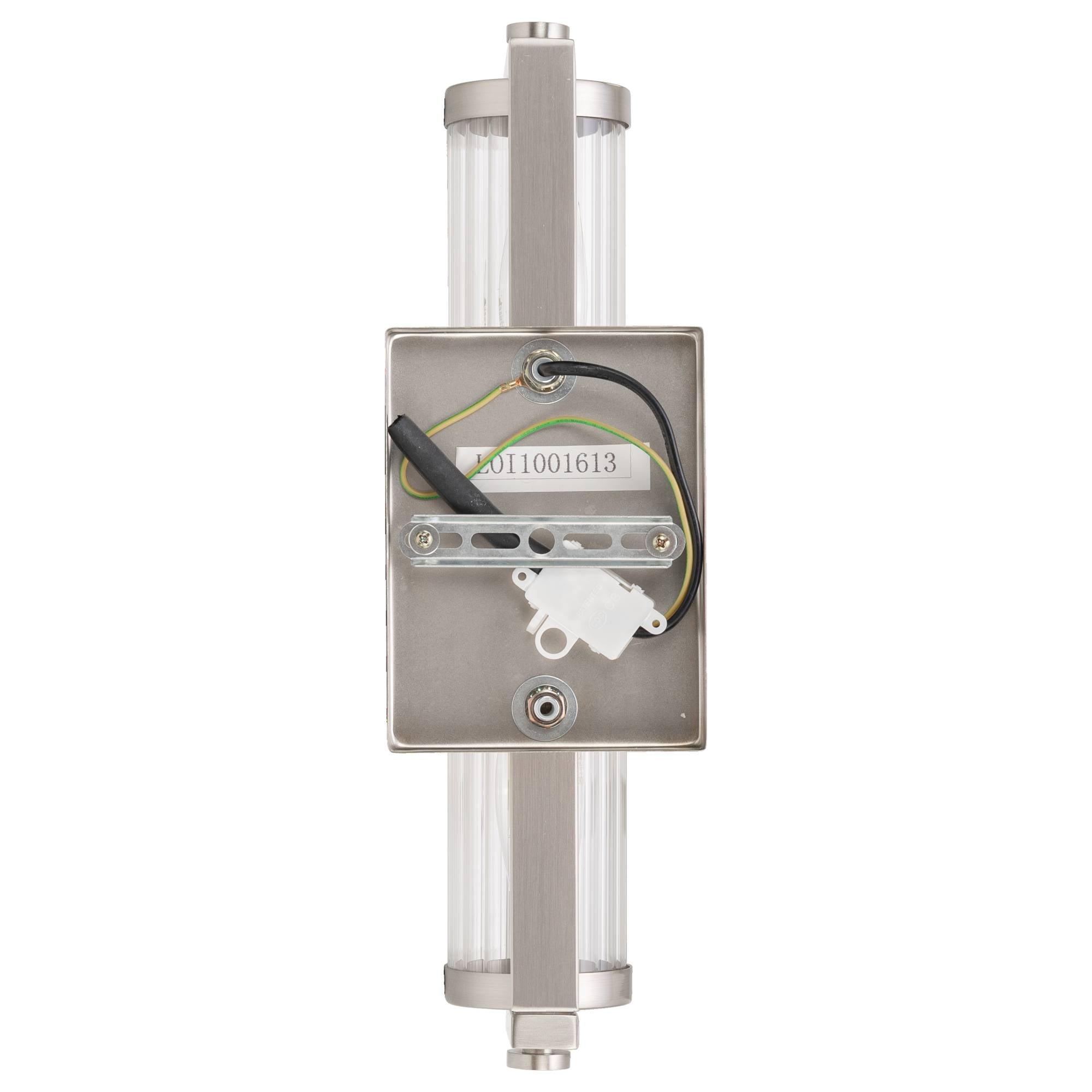 Rockford 2 Light Wall Light, Brushed Nickel