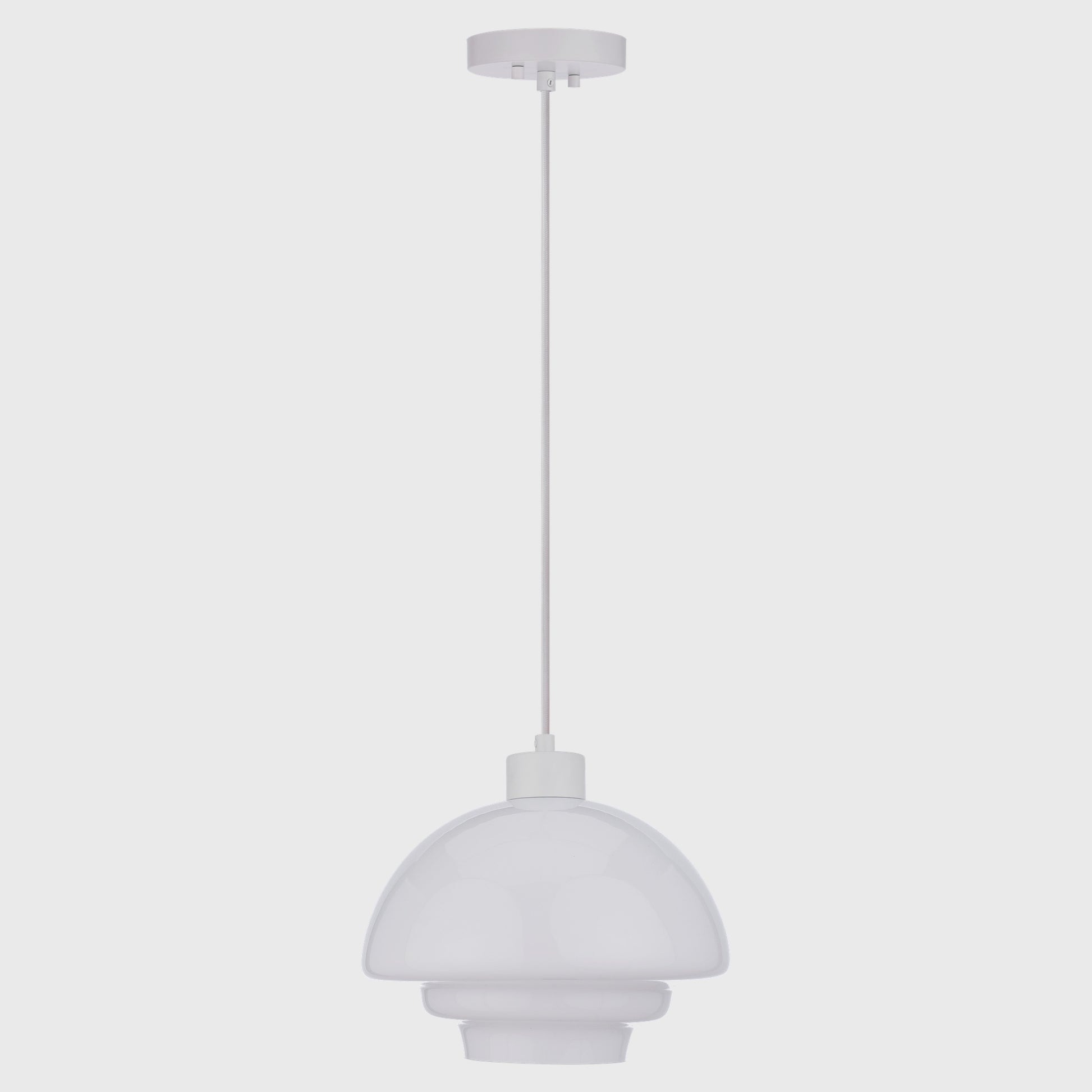 Fenwick Pendant 28cm, White