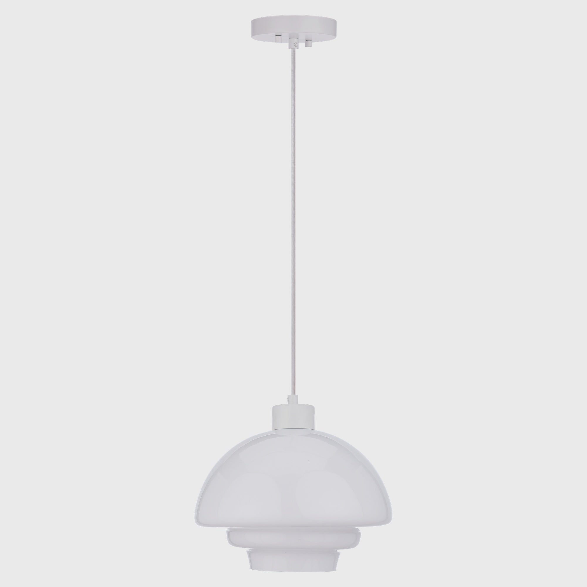 Fenwick Pendant 28cm, White