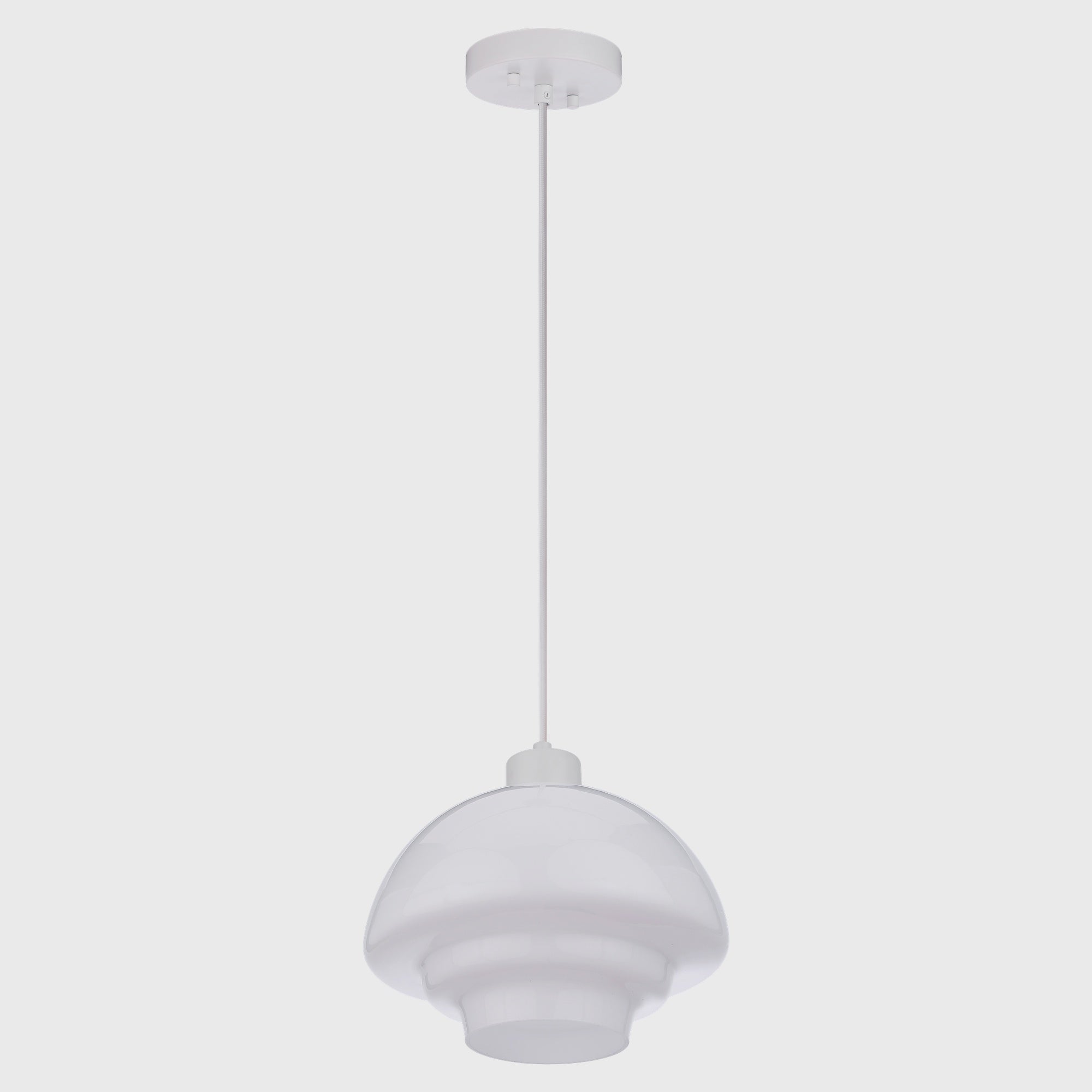 Fenwick Pendant 28cm, White