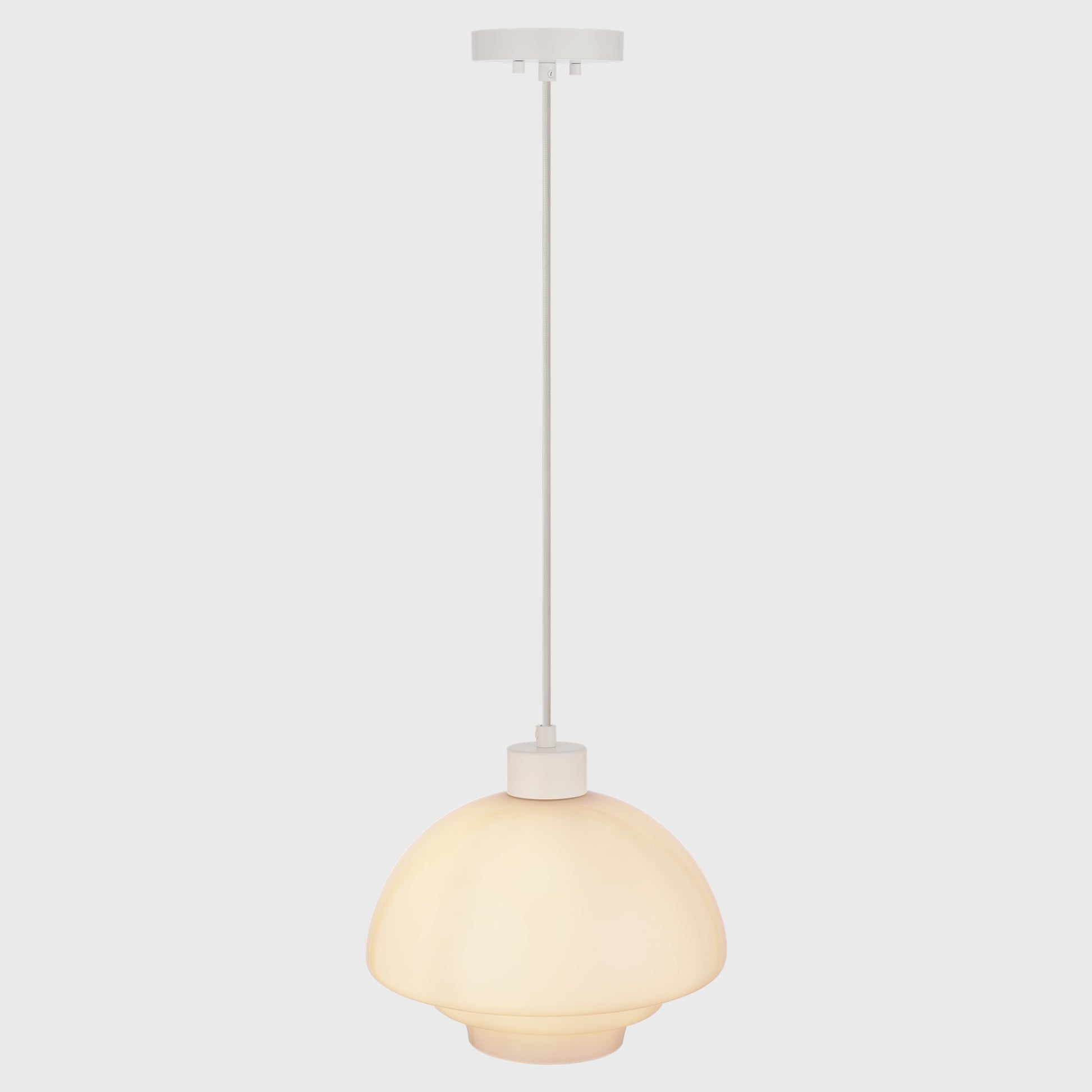 Fenwick Pendant 28cm, White