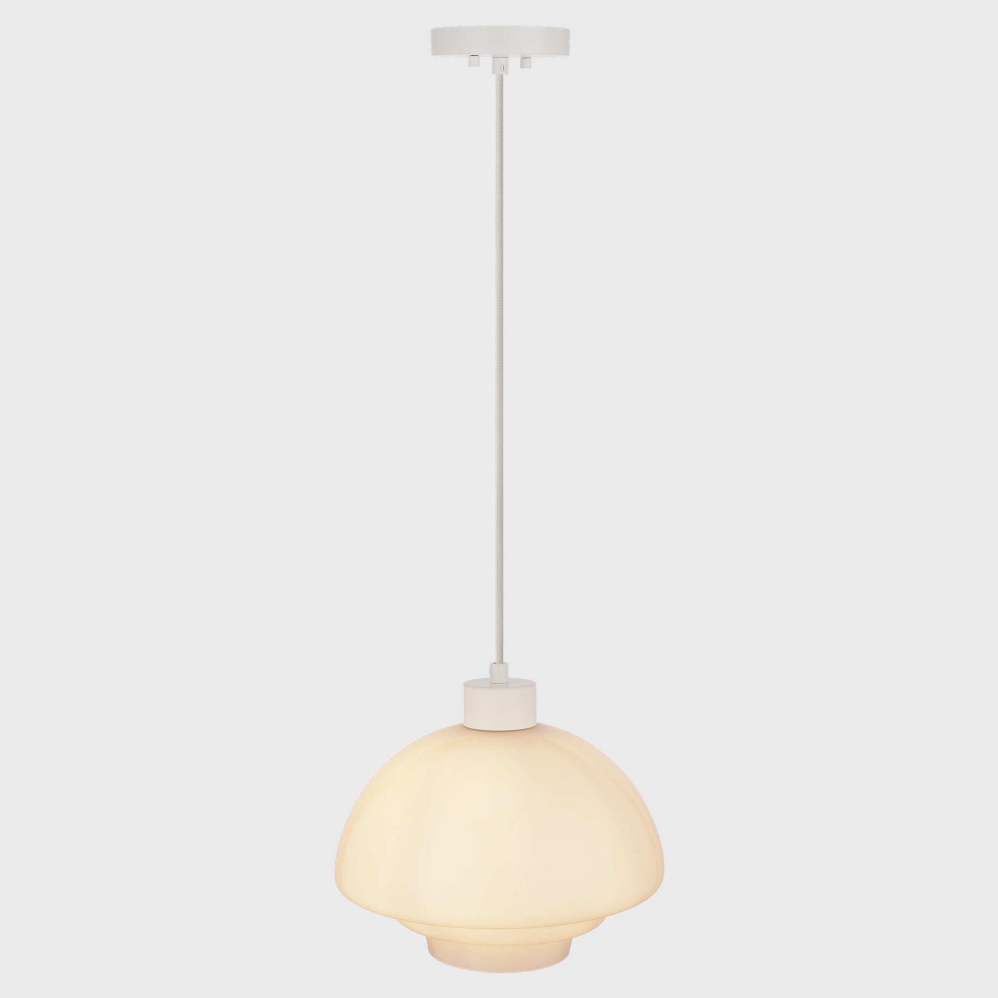 Fenwick Pendant 28cm, White