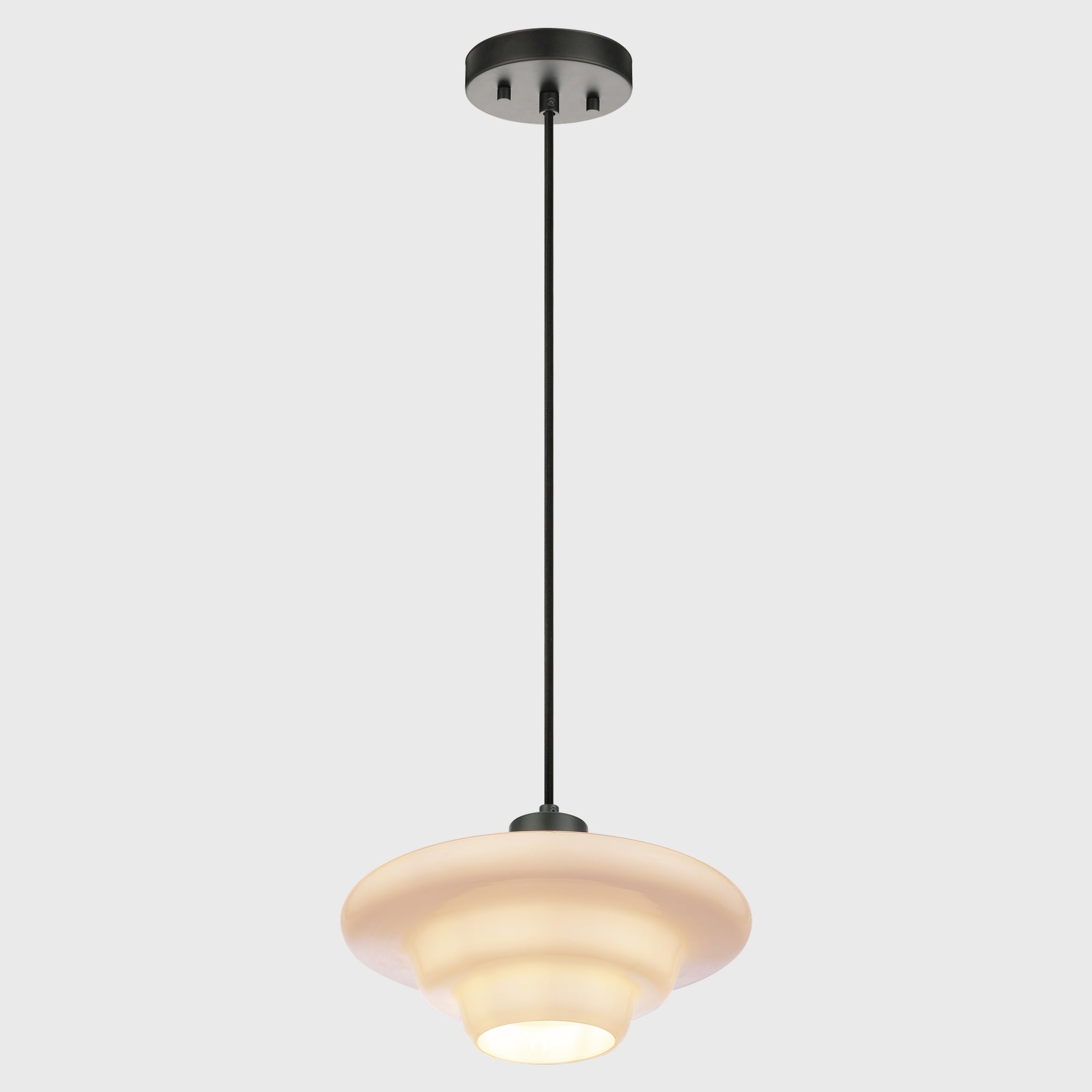 Haywood Pendant 32cm, Black