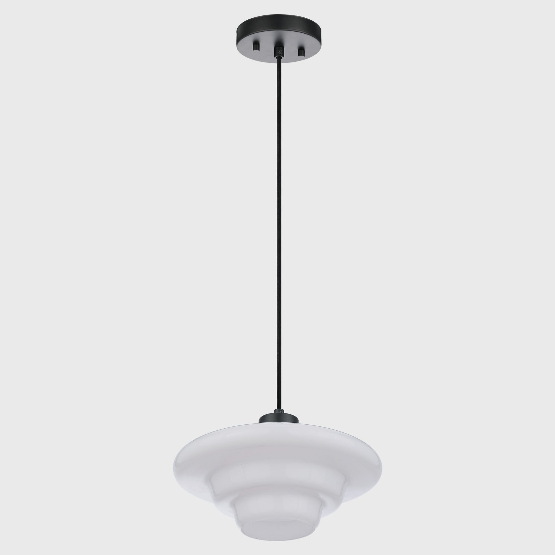 Haywood Pendant 32cm, Black