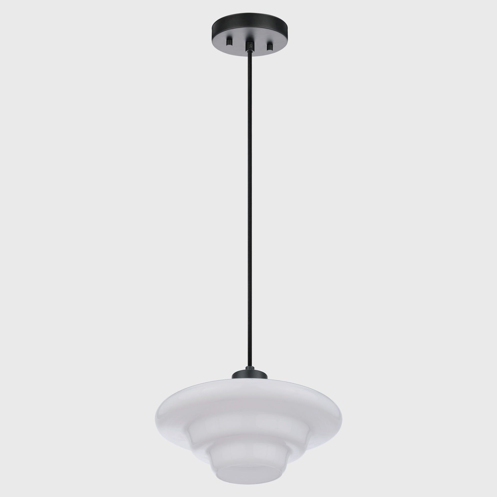 Haywood Pendant 32cm, Black