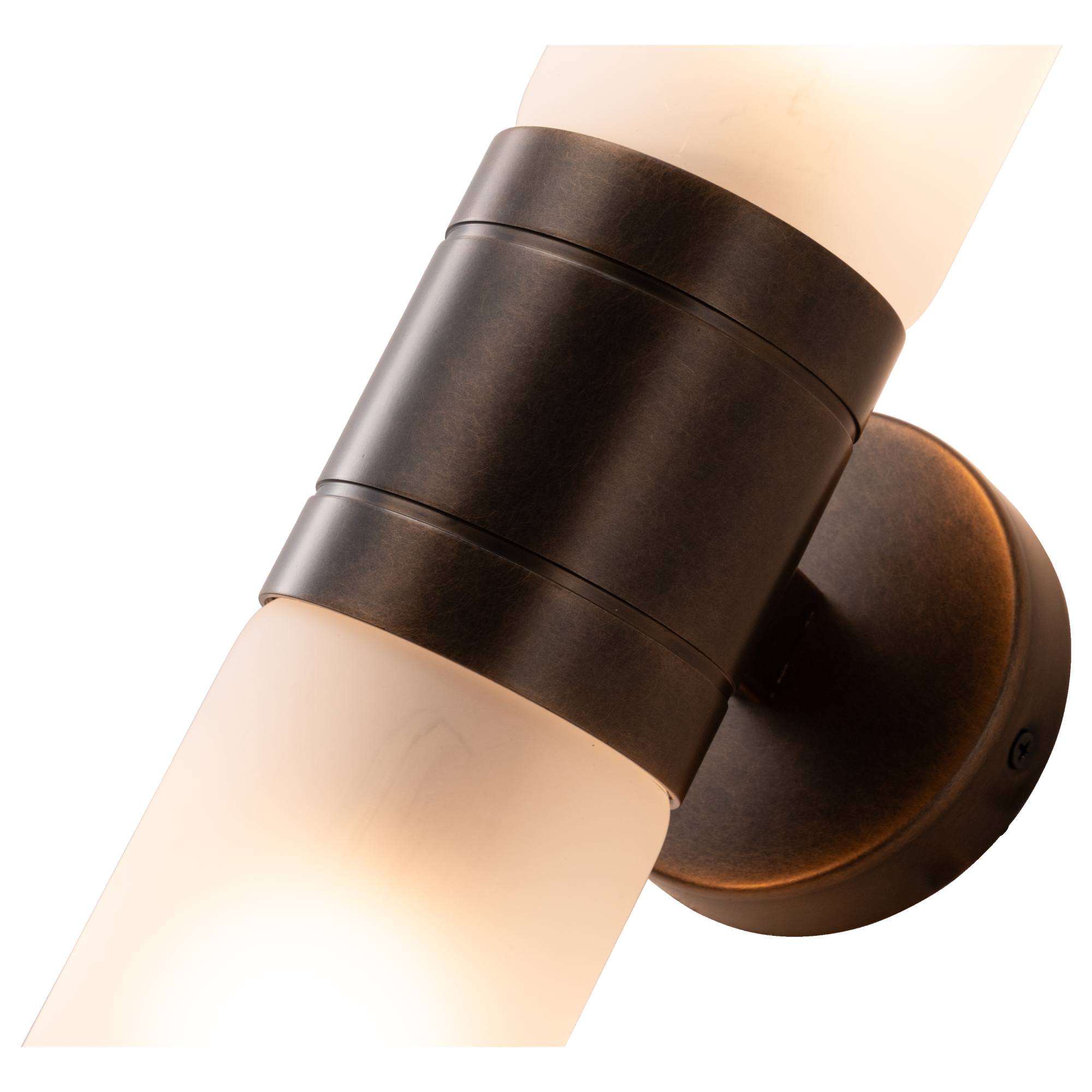 Hepburn Wall Light, Antique Brass