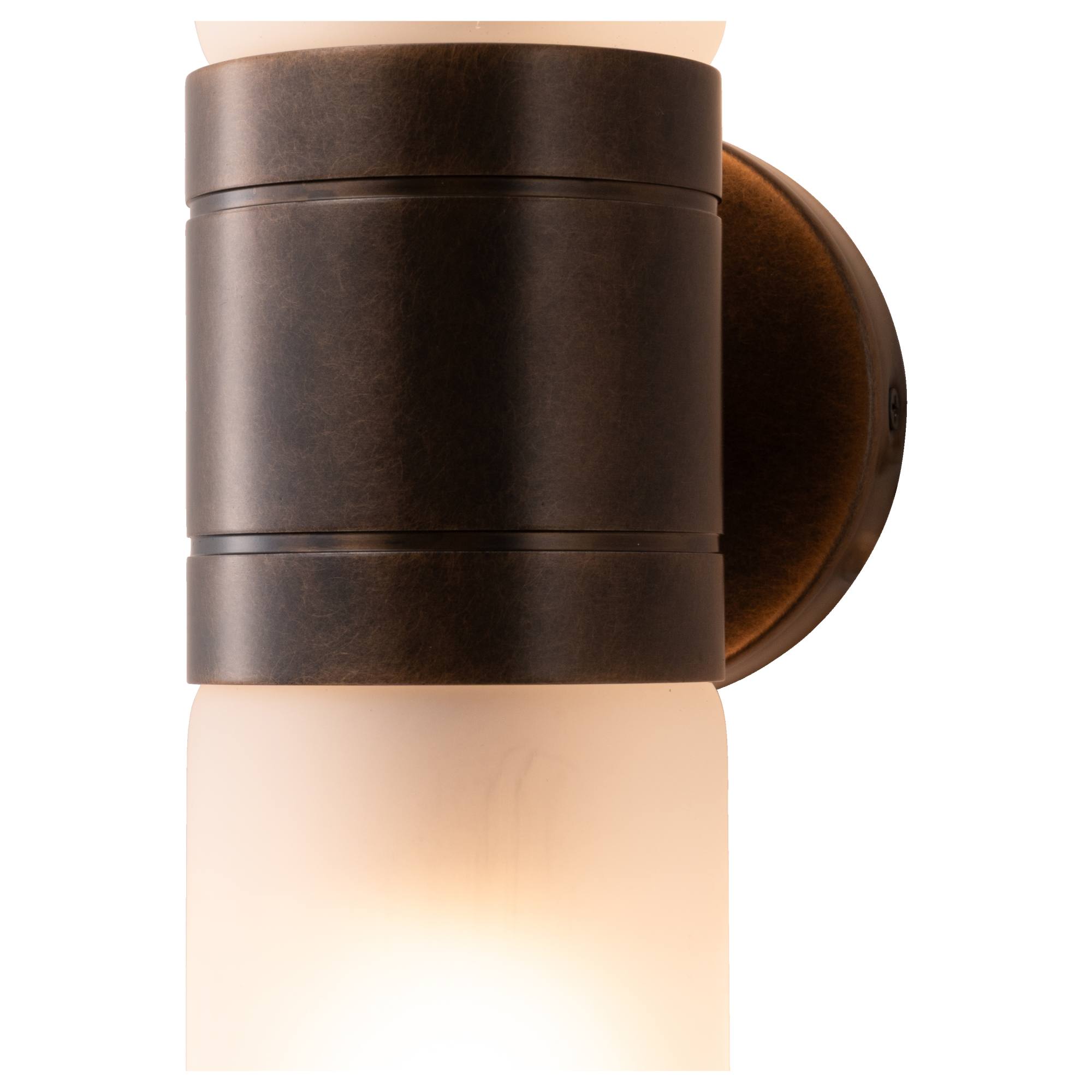 Hepburn Wall Light, Antique Brass