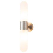 Hepburn Wall Light, Brushed Nickel