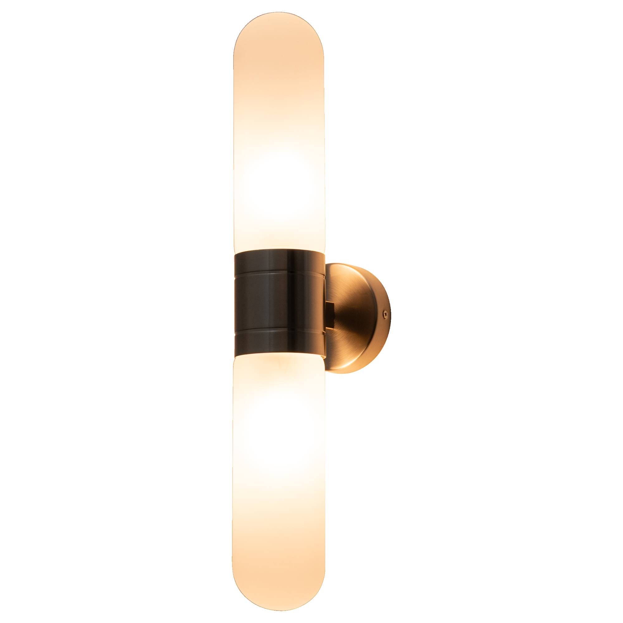 Hepburn Wall Light, Brushed Nickel
