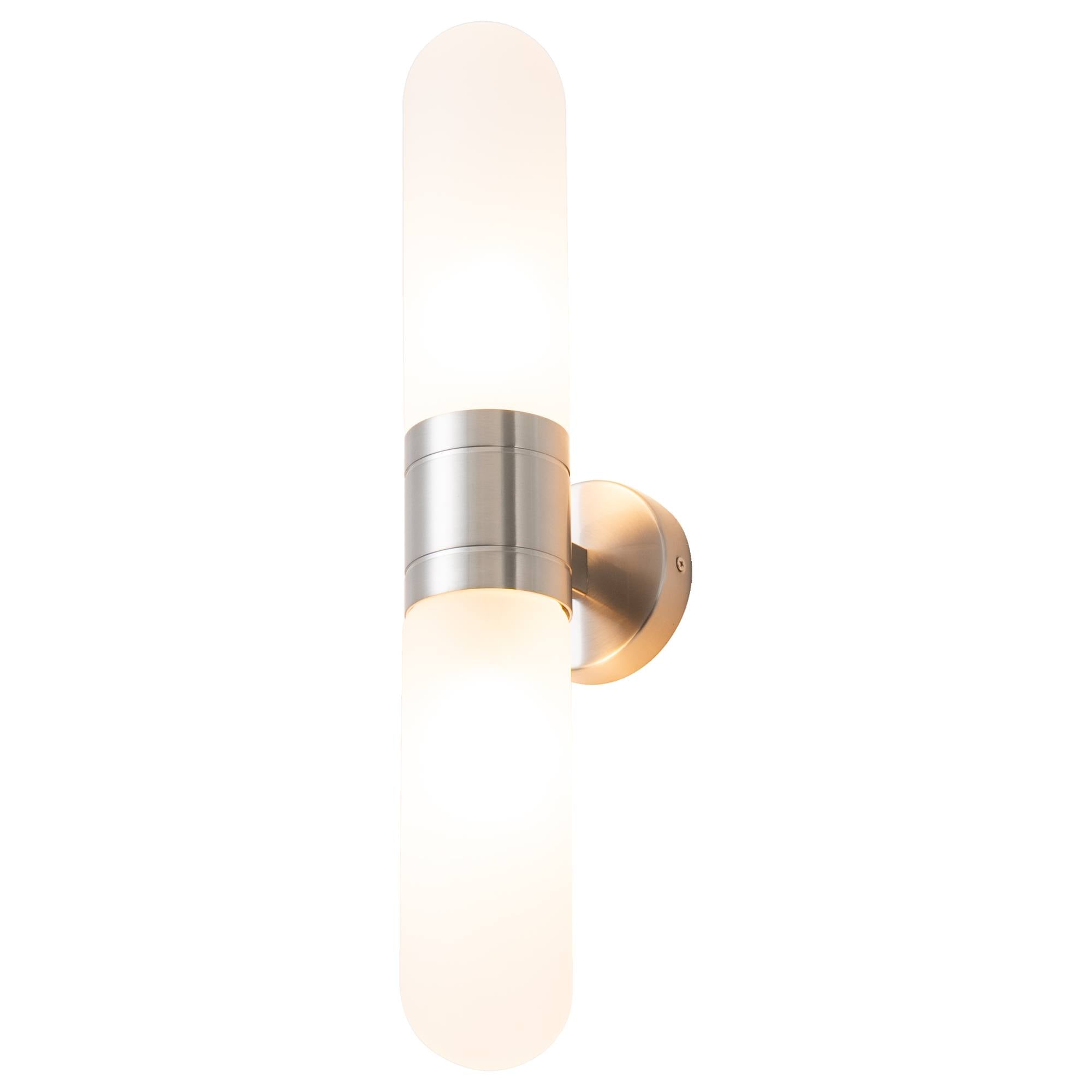 Hepburn Wall Light, Brushed Nickel