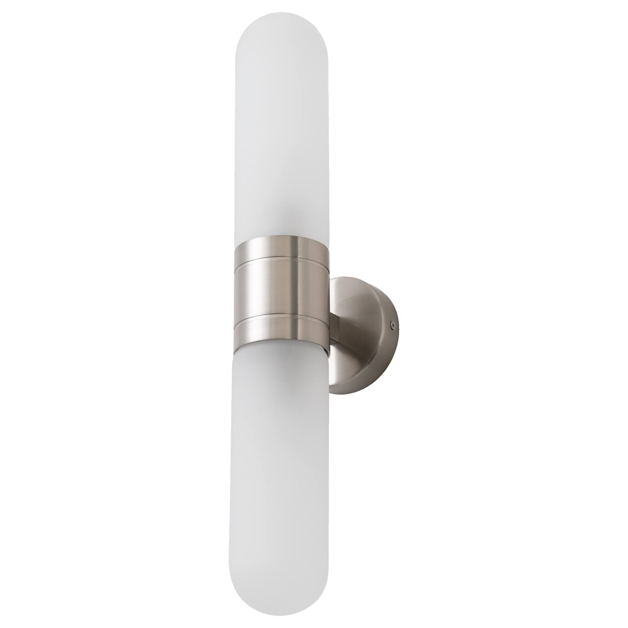 Hepburn Wall Light, Brushed Nickel