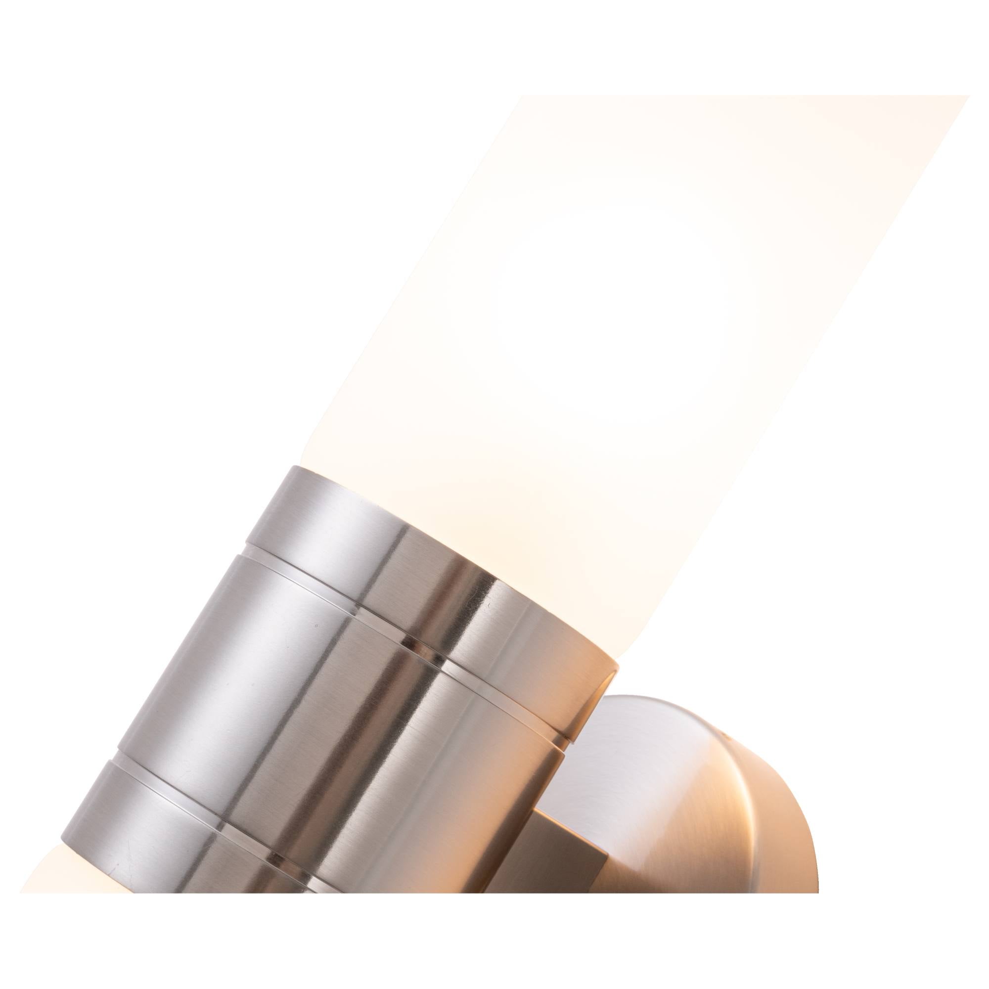 Hepburn Wall Light, Brushed Nickel