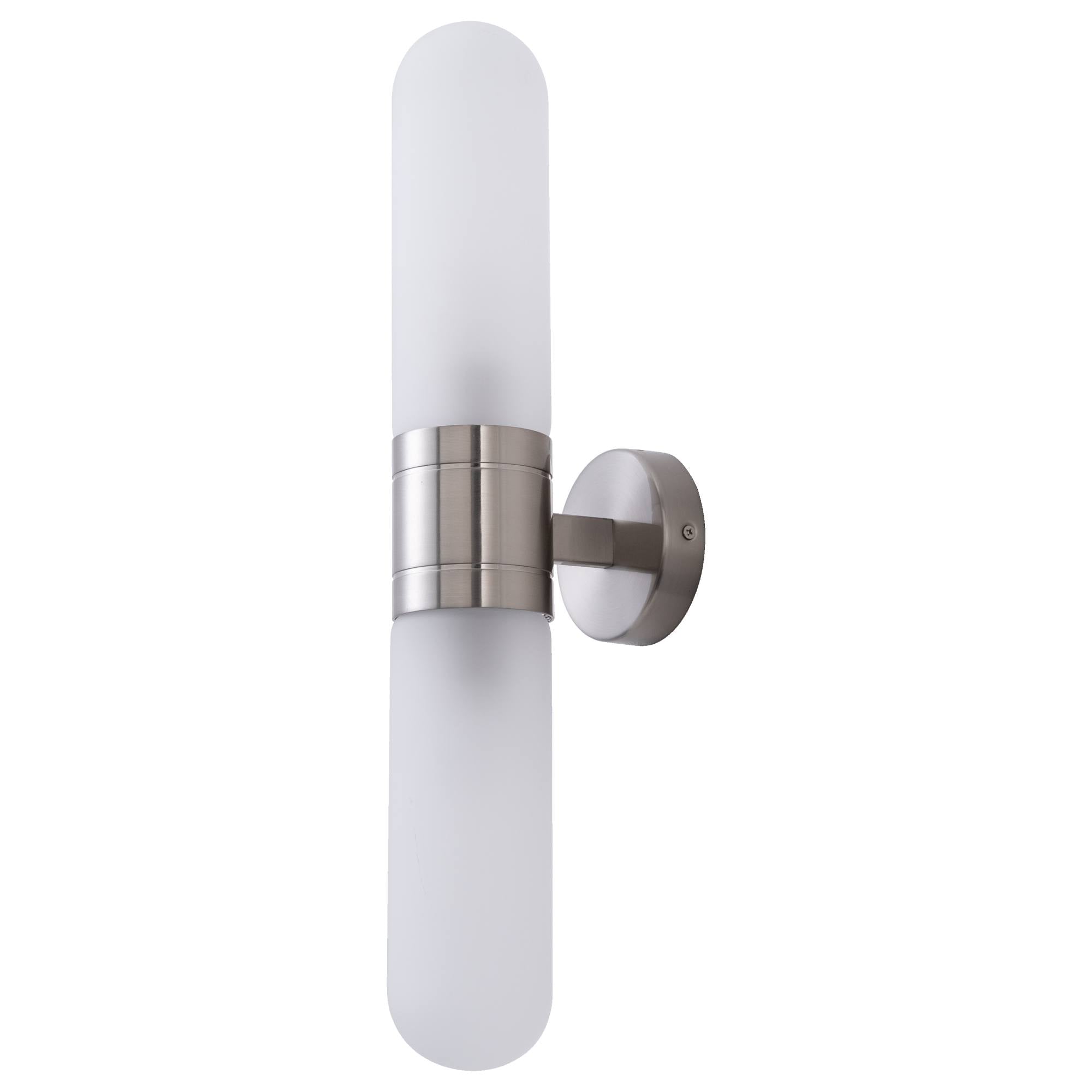 Hepburn Wall Light, Brushed Nickel