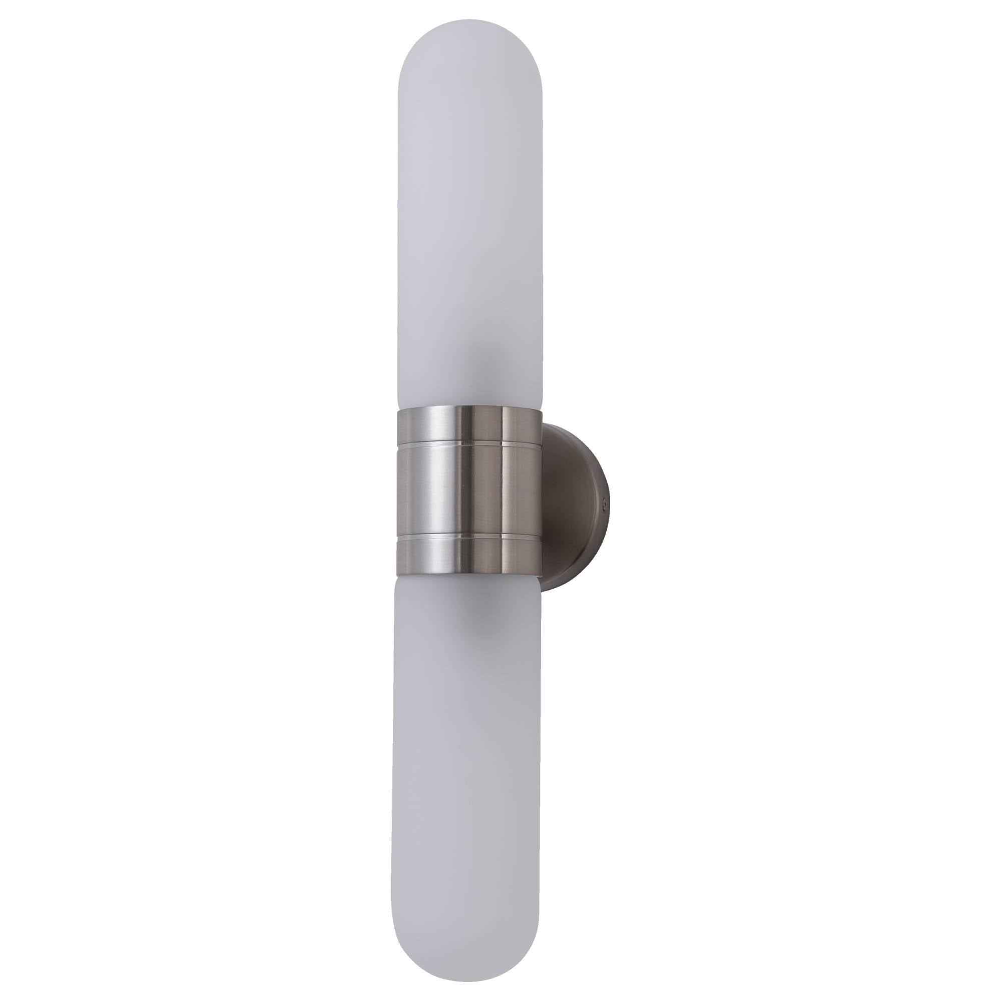 Hepburn Wall Light, Brushed Nickel