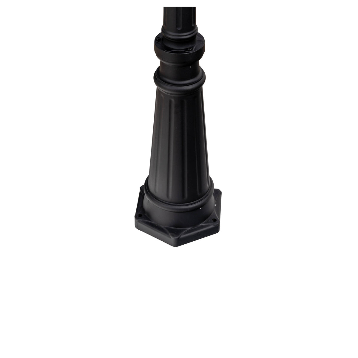Newry Large Standard Outdoor Garden Post Light, Matte Black