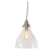 Keys Chain Pendant Small, Brushed Nickel