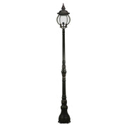 Flinders Large IP44 Domain Outdoor Garden Post Light, Antique Bronze
