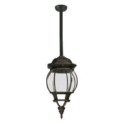 Flinders Large IP44 Outdoor Rod Pendant, Antique Bronze