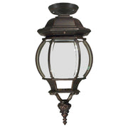 Flinders Medium IP44 Outdoor Under Eave, Antique Bronze