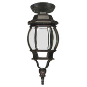 Flinders Small IP44 Outdoor Under Eave, Antique Bronze