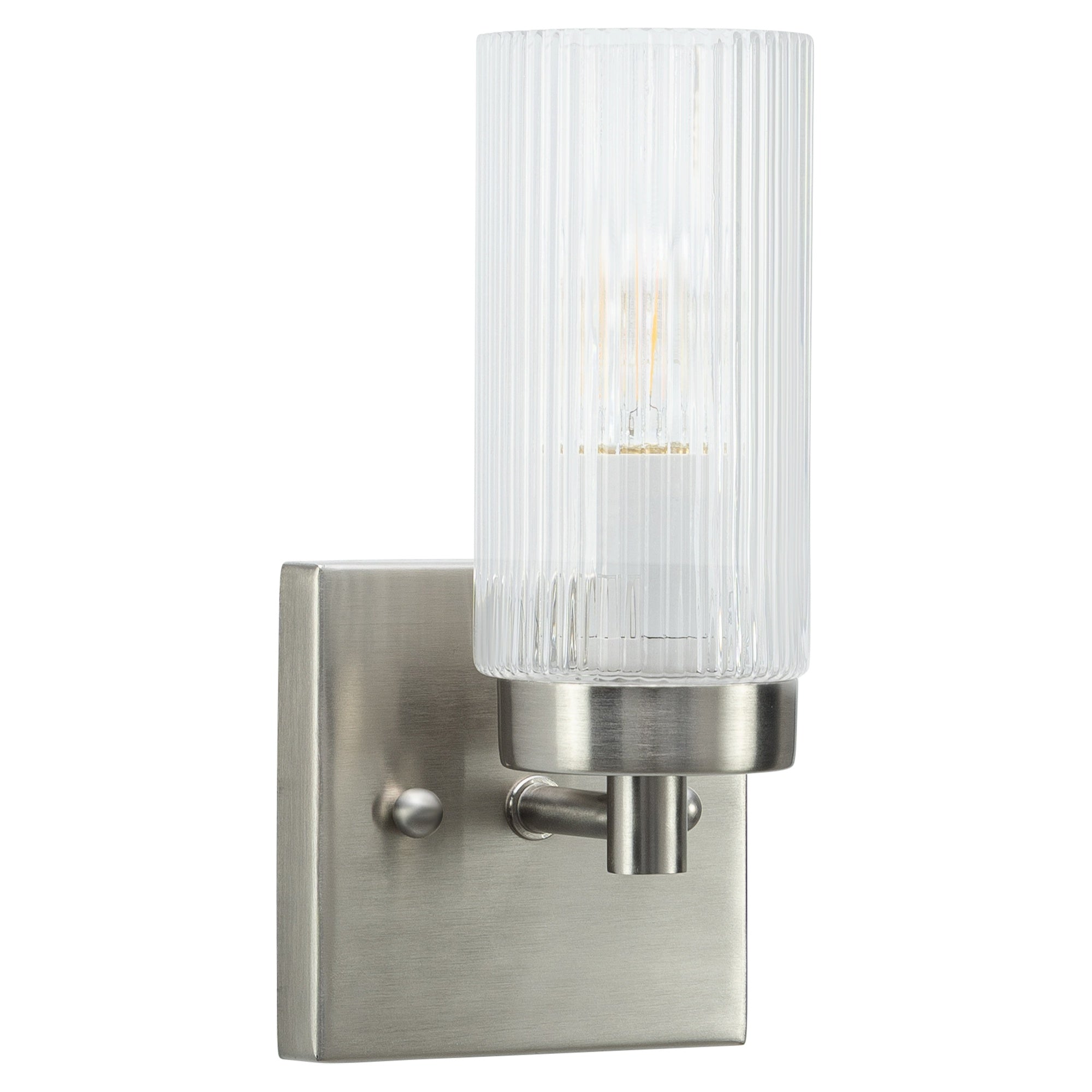 Chester 1 Light Wall Bracket, Brushed Nickel
