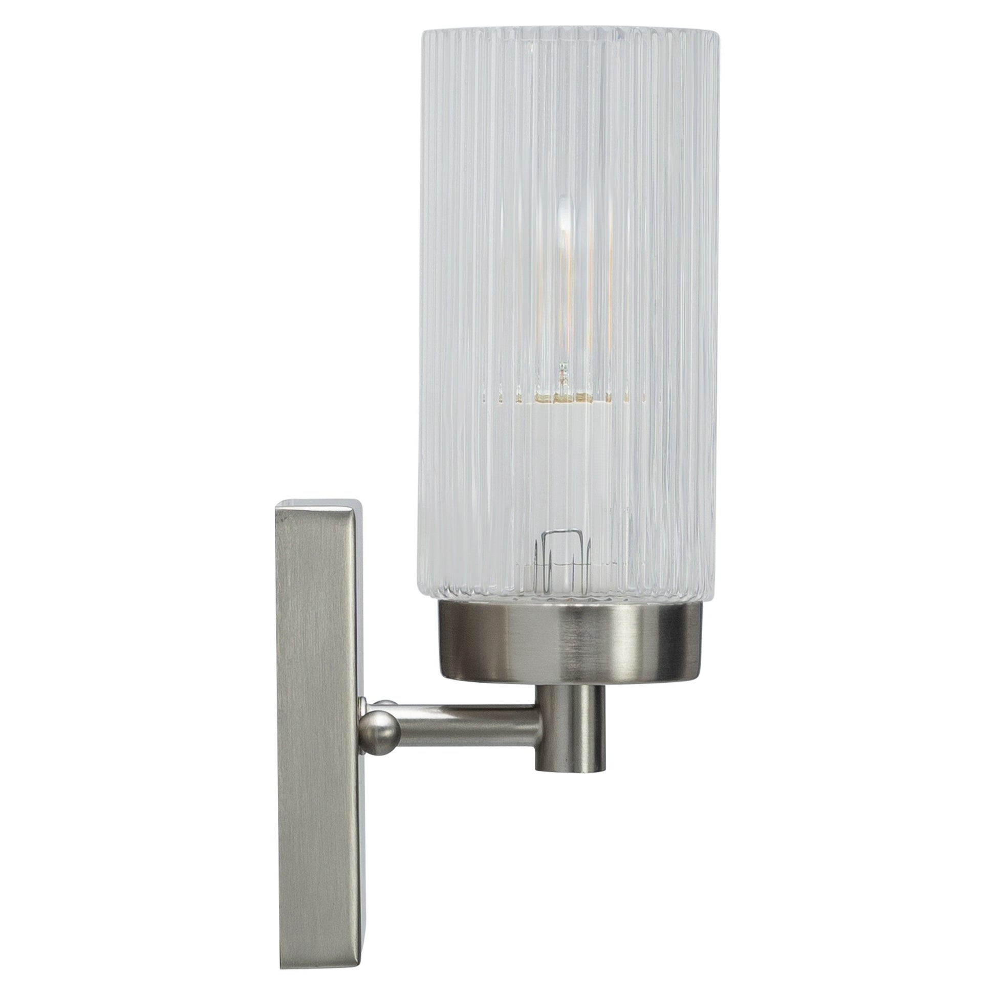 Chester 1 Light Wall Bracket, Brushed Nickel