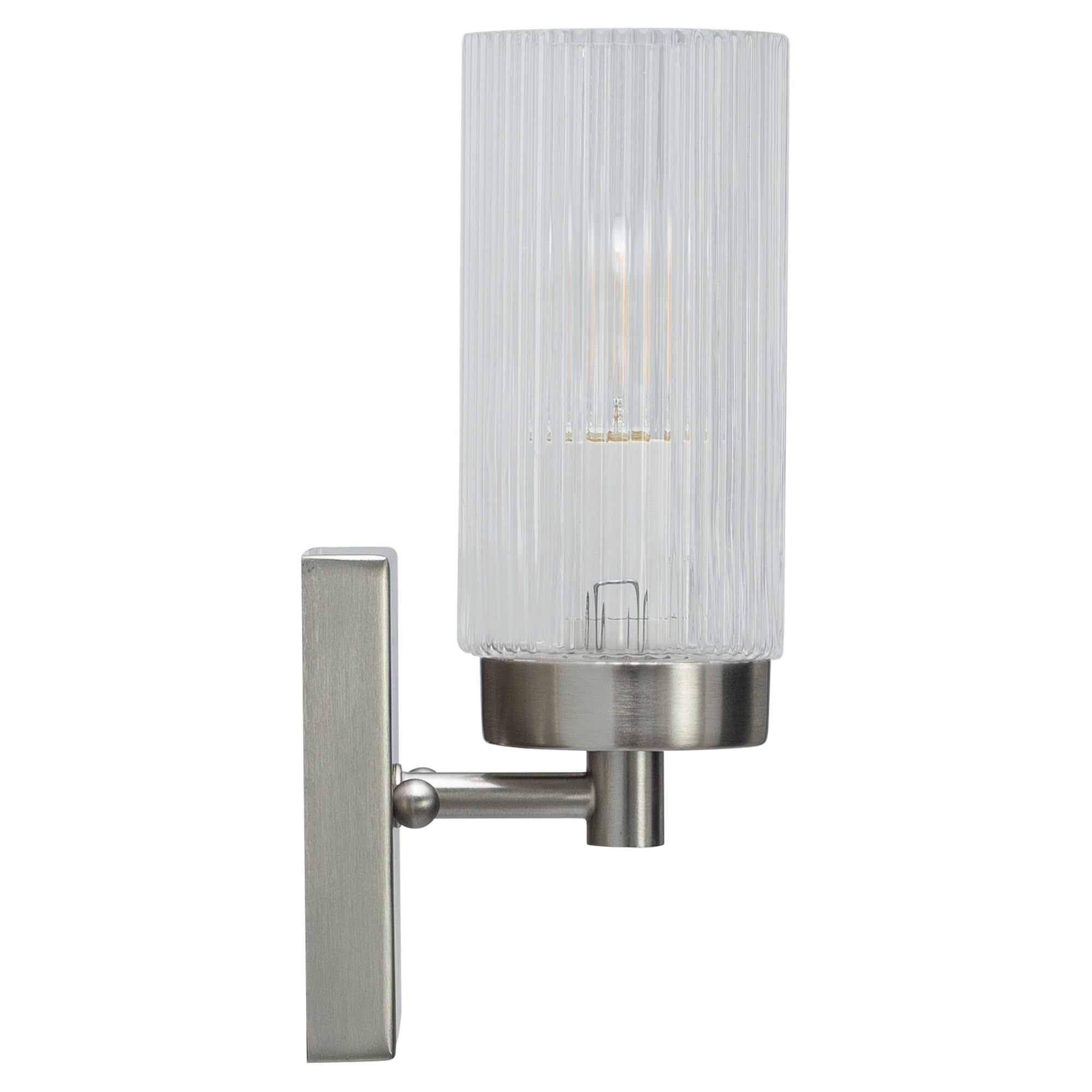 Chester 1 Light Wall Bracket, Brushed Nickel