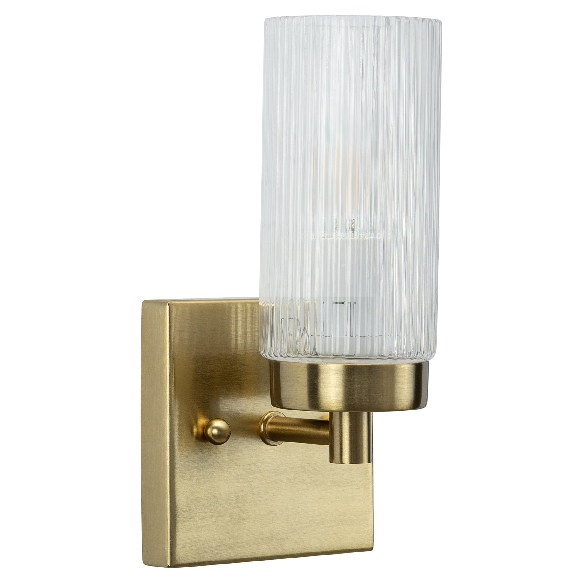 Chester 1 Light Wall Bracket, Satin Brass
