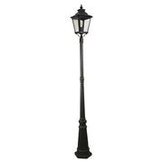 Kingdom IP44 Standard Outdoor Garden Post Light, Antique Bronze