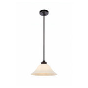 Dallas Single 1 Light Pendant, Bronze