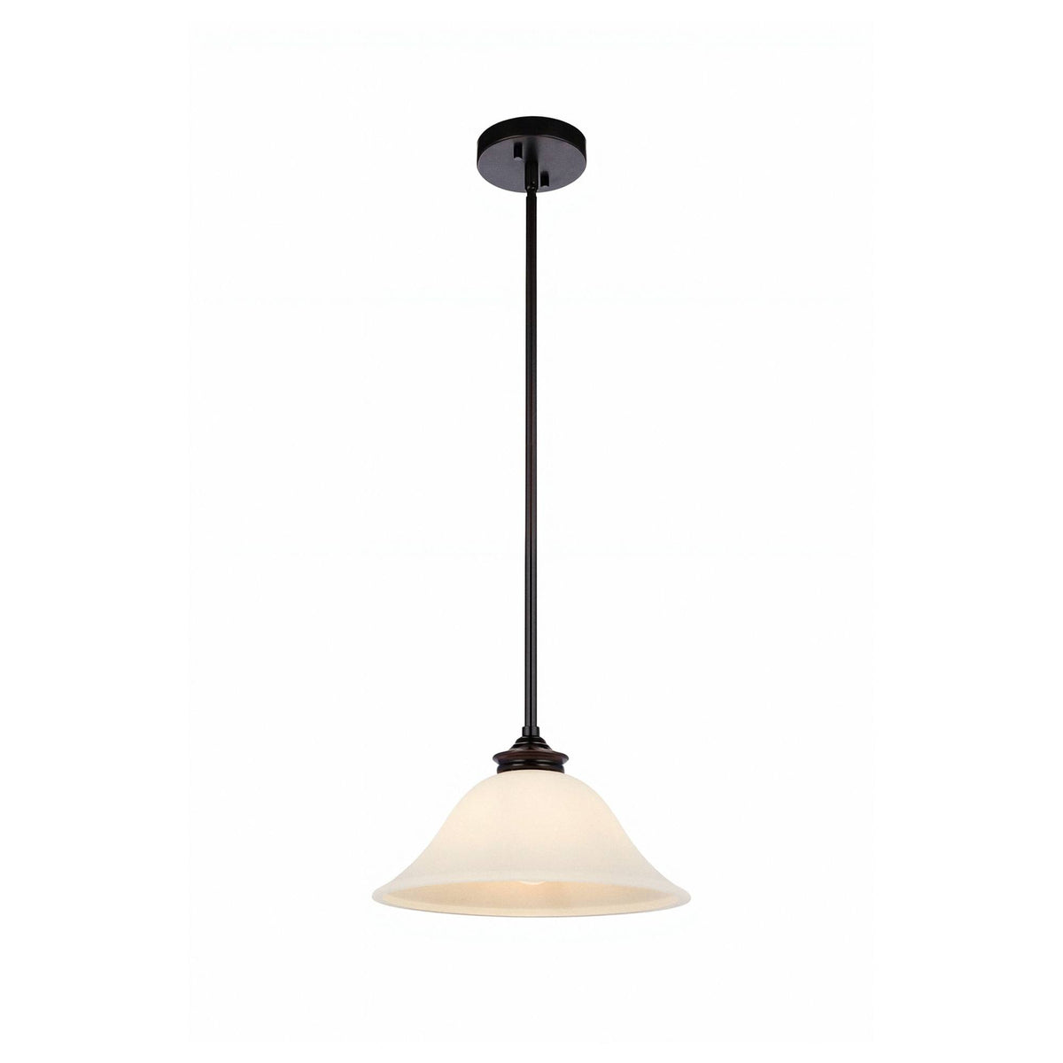 Dallas Single 1 Light Pendant, Bronze