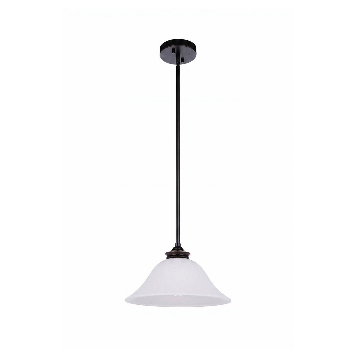 Dallas Single 1 Light Pendant, Bronze