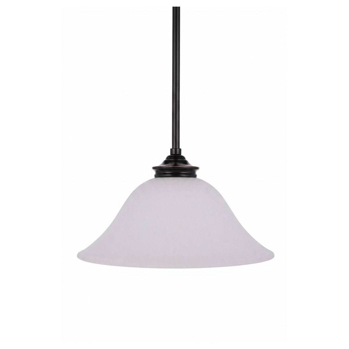 Dallas Single 1 Light Pendant, Bronze