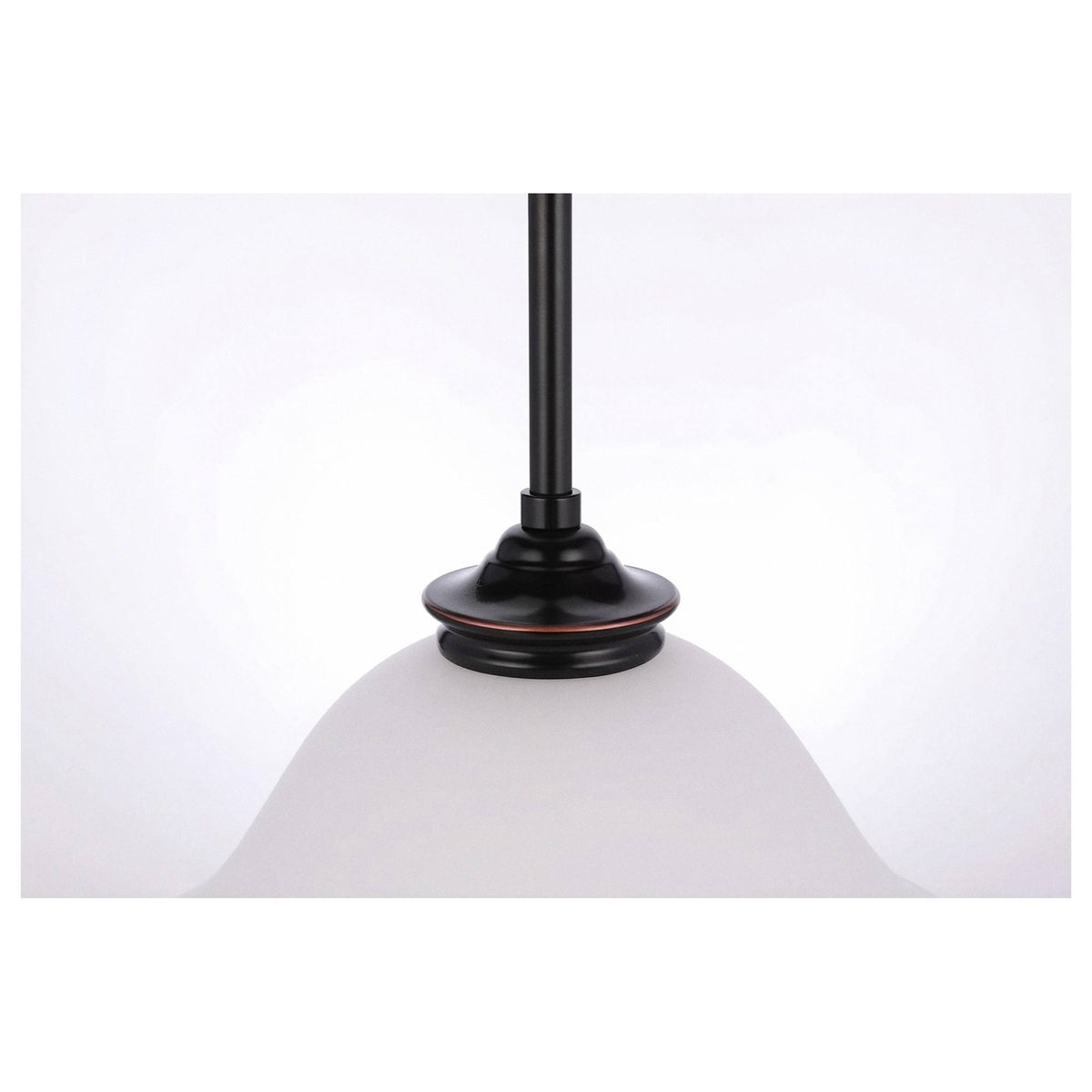 Dallas Single 1 Light Pendant, Bronze