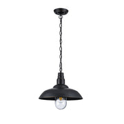 Foundry Large Indoor Chain Pendant Light, Antique Bronze