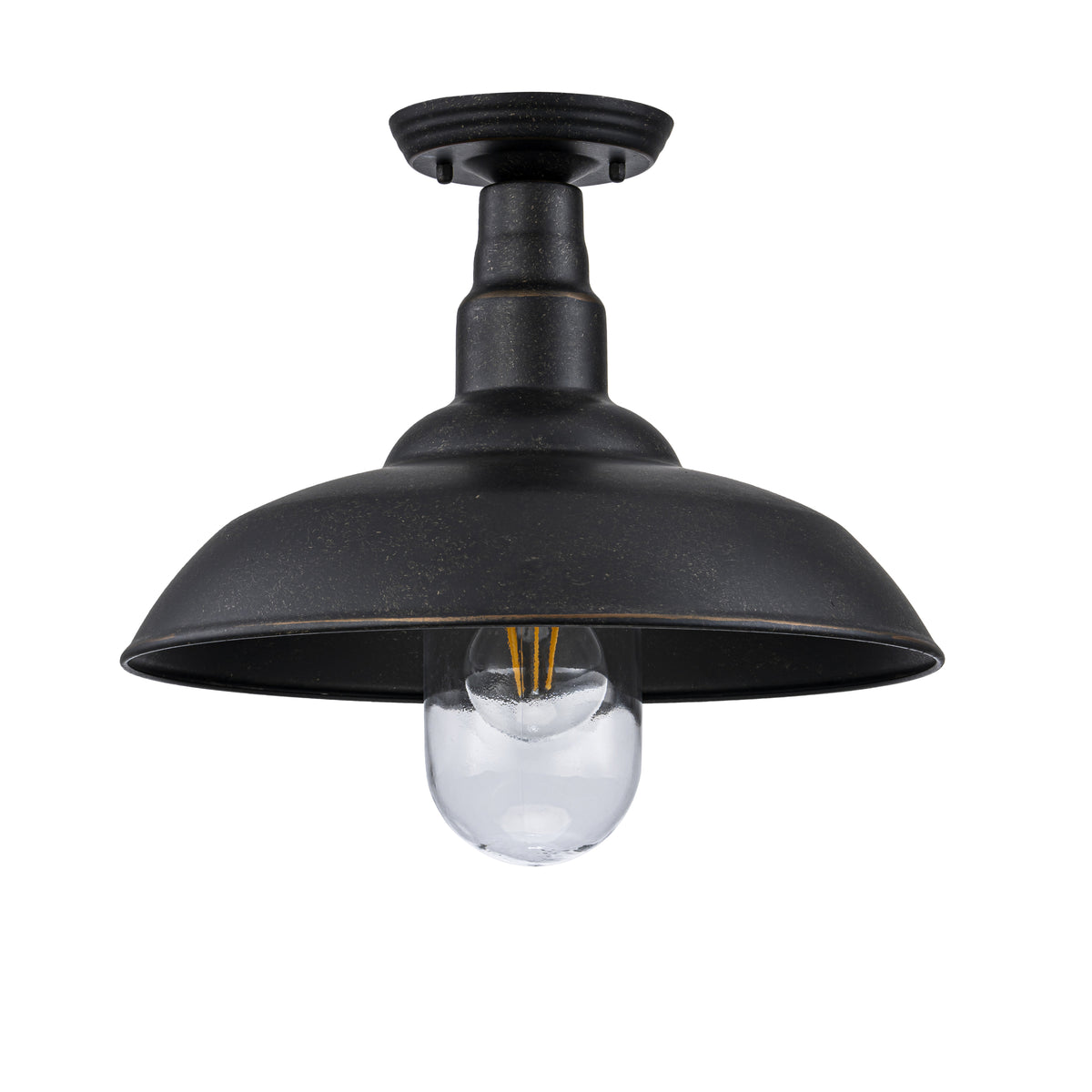 Foundry Large Outdoor Under Eave, Antique Bronze