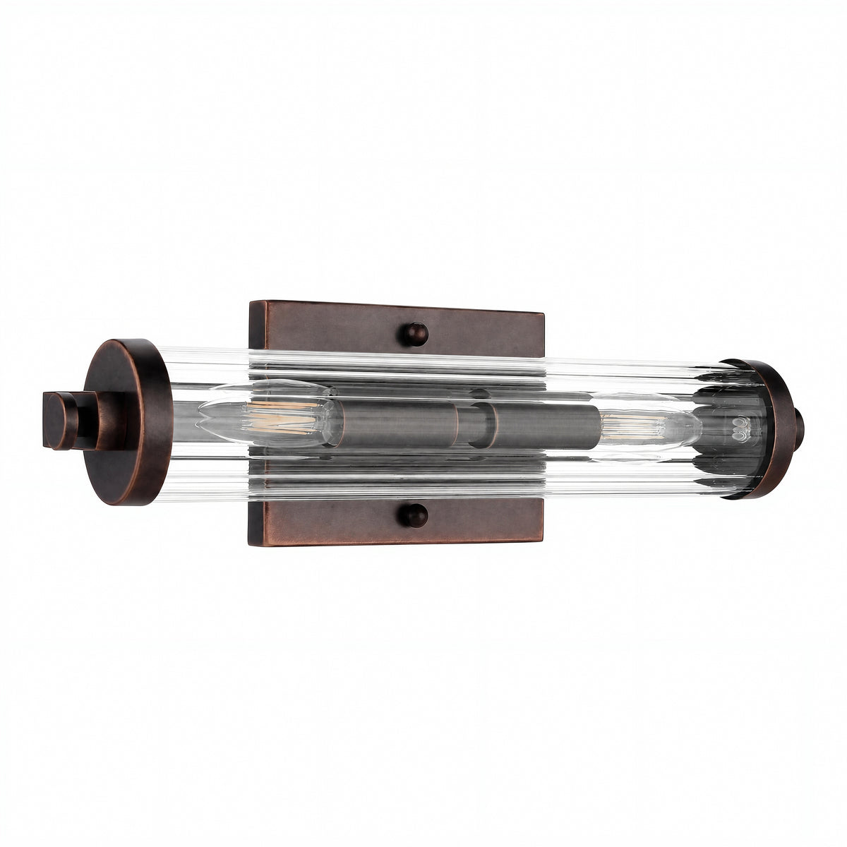Rockford 2 Light Wall, Antique Brass