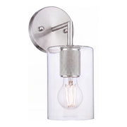 Selwyn 1 Light Wall Light, Brushed Nickel
